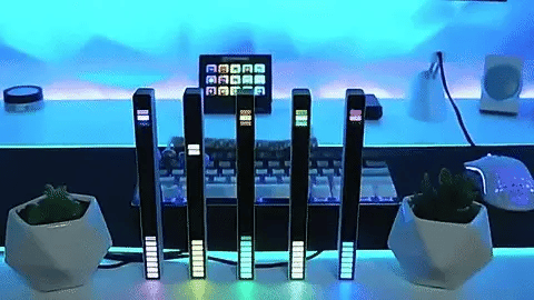 Barras led ritmicas